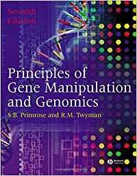 Imagen de archivo de Principles of Gene Manipulation and Genomics a la venta por Better World Books