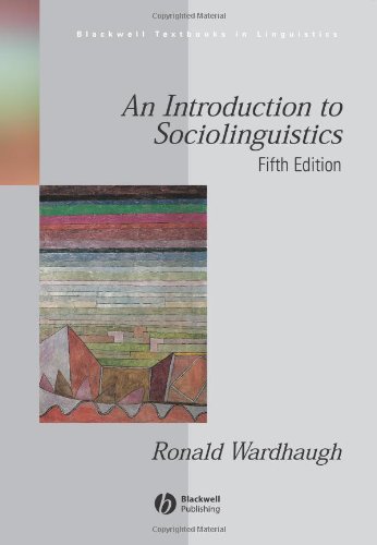 Imagen de archivo de An Introduction to Sociolinguistics (Blackwell Textbooks in Linguistics) a la venta por Wonder Book