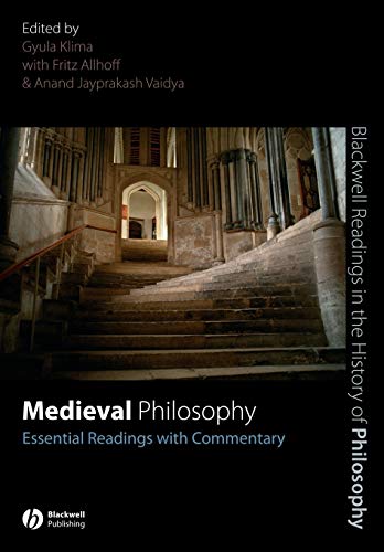 Beispielbild fr Medieval Philosophy: Essential Readings with Commentary (Blackwell Readings in the History of Philosophy) zum Verkauf von Monster Bookshop