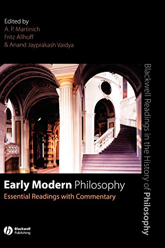 9781405135665: Early Modern Philosophy: Essential Readings with Commentary (Blackwell Readings in the History of Philosophy)