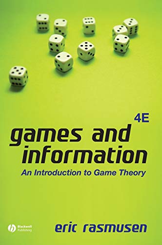 9781405136662: Games and Information: An Introduction to Game Theory, 4th Edition