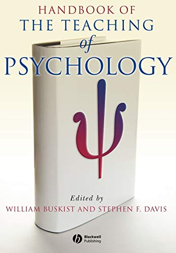 Stock image for Handbook of the Teaching of Psychology for sale by Better World Books: West