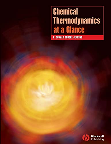 Chemical Thermodynamics at a Glance (9781405139977) by Jenkins, H. Donald Brooke