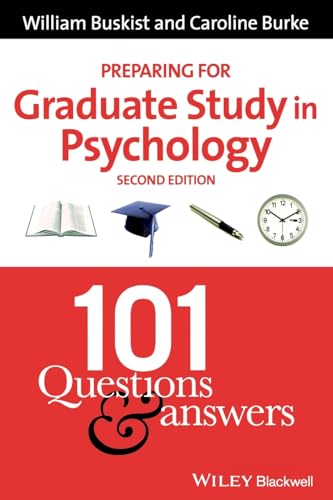 9781405140522: Preparing for Graduate Study in Psychology: 101 Questions and Answers