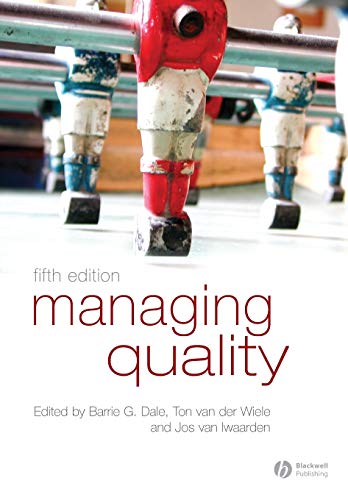 Beispielbild fr Managing Quality zum Verkauf von Better World Books Ltd