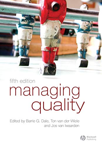 Imagen de archivo de Managing quality a la venta por Buchhandlung-Antiquariat Sawhney