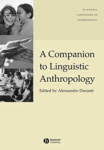 9781405144308: A Companion to Linguistic Anthropology