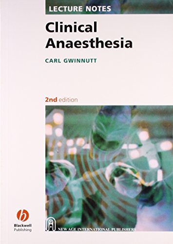 Beispielbild fr Lecture Notes on Clinical Anaesthesia zum Verkauf von Books Puddle