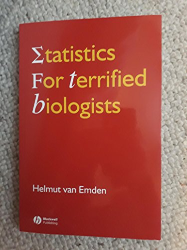 Beispielbild fr Statistics for Terrified Biologists zum Verkauf von Better World Books