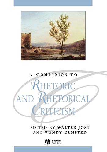 Stock image for A Companion to Rhetoric and Rhetorical Criticism for sale by HPB-Red