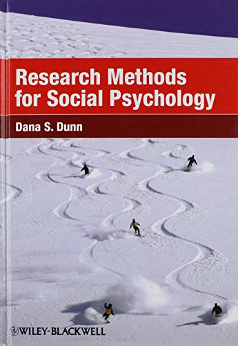 Stock image for Research Methods for Social Psychology for sale by Better World Books
