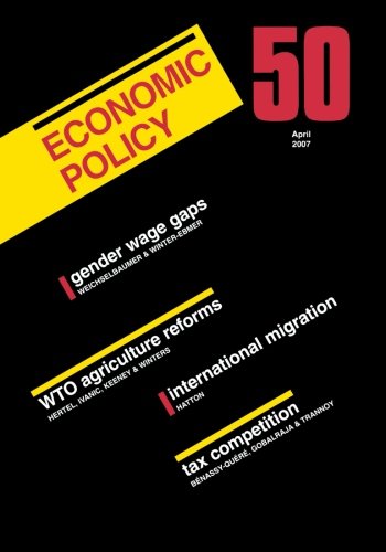 9781405155458: Economic Policy 50