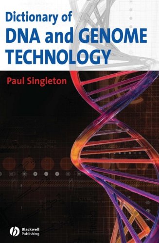 Stock image for Dictionary of DNA and Genome Technology for sale by Lot O'Books