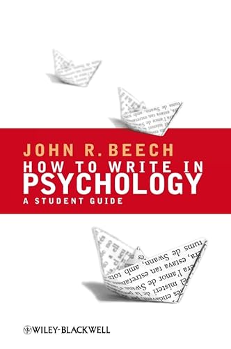 Imagen de archivo de How to Write in Psychology : A Student Guide a la venta por Better World Books: West