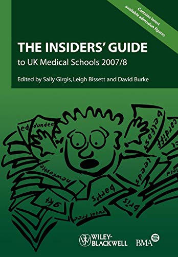 9781405157483: The Insiders' Guide to UK Medical Schools 2007/8