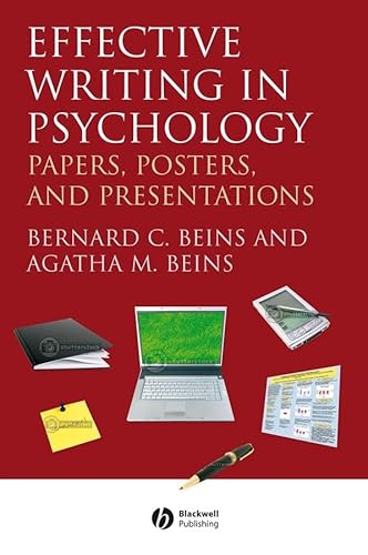 Effective Writing in Psychology: Papers, Posters, and Presentations (9781405158787) by Beins, Bernard C.; Beins, Agatha M.