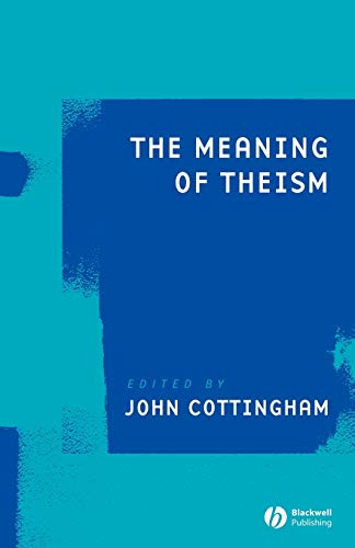 Stock image for MEANING OF THEISM: 1 (Ratio Special Issues) for sale by WorldofBooks