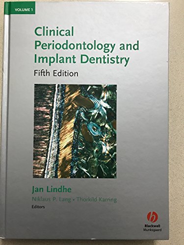 Stock image for Clinical Periodontology and Implant Dentistry for sale by Books From California