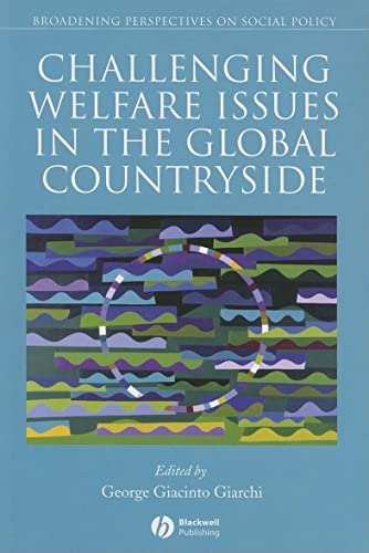 Stock image for Challenging Welfare Issues in the Global Countryside for sale by Blackwell's
