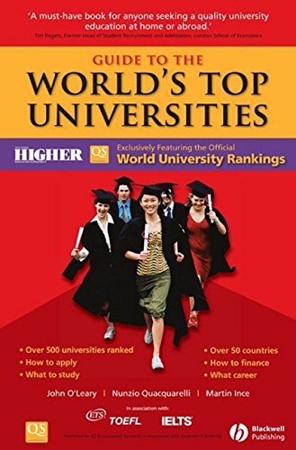 Beispielbild fr Guide to the World?s Top Universities: Exclusively featuring the complete THES / QS World University Rankings zum Verkauf von WorldofBooks