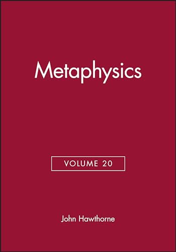 Stock image for Philosophical Perspectives: Metaphysics (Philosophical Perspectives Annual Volume): v. 20 for sale by Chiron Media