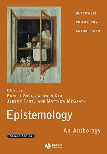 Beispielbild fr Epistemology: An Anthology (Blackwell Philosophy Anthologies) zum Verkauf von medimops