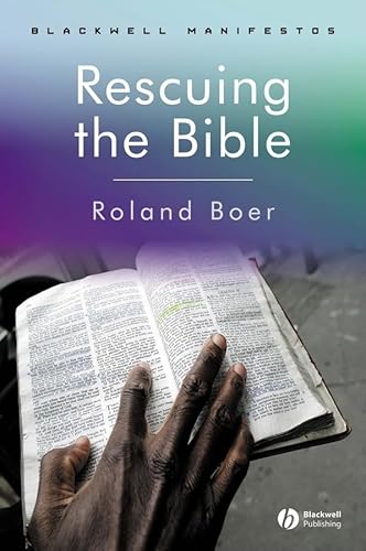Beispielbild fr Rescuing the Bible (Wiley-Blackwell Manifestos) zum Verkauf von HPB-Red