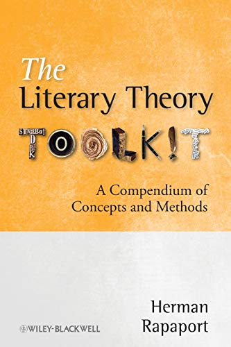 9781405170475: The Literary Theory Toolkit: A Compendium of Concepts and Methods [Lingua inglese]