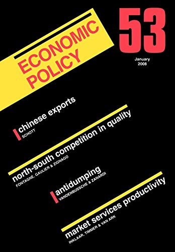 Beispielbild fr Economic Policy 53 European Forum zum Verkauf von PBShop.store US