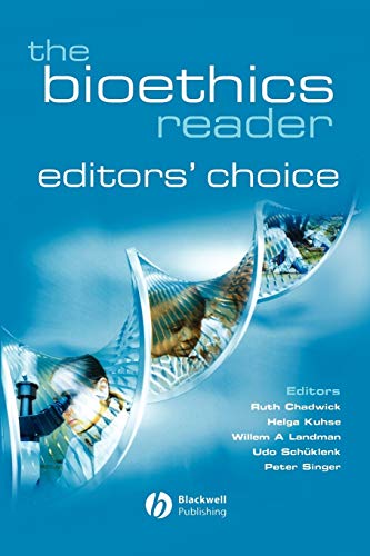 Imagen de archivo de The Bioethics Reader: Editors' Choice a la venta por Anybook.com