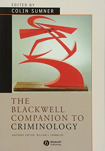 Stock image for The Blackwell Companion to Criminology for sale by Better World Books Ltd