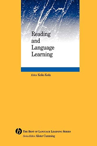 Beispielbild fr Reading and Language Learning zum Verkauf von Blackwell's