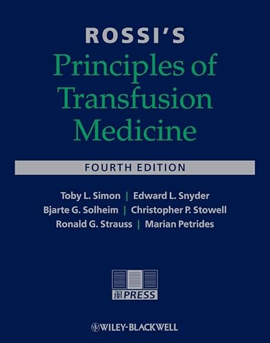 Beispielbild fr Rossi's Principles of Transfusion Medicine zum Verkauf von Phatpocket Limited