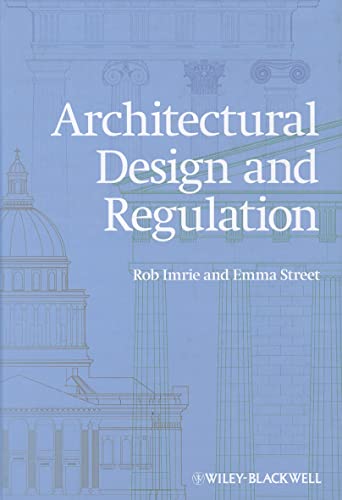 Architectural Design and Regulation (9781405179669) by Imrie, Rob; Street, Emma