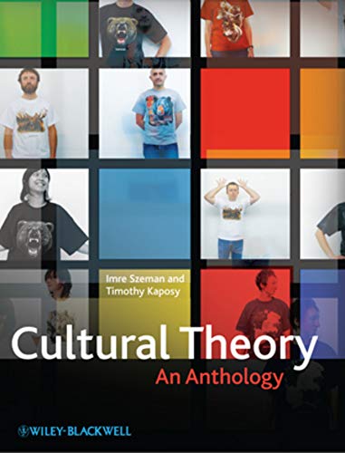 9781405180832: Cultural Theory: An Anthology