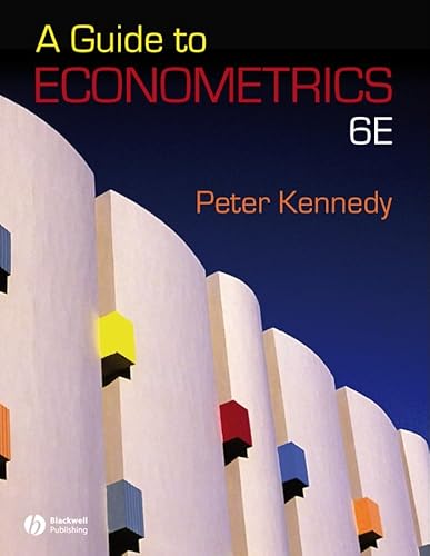 9781405182584: A Guide to Econometrics