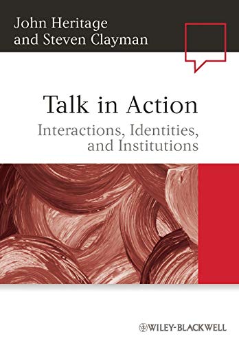 Stock image for Talk in Action for sale by Blackwell's