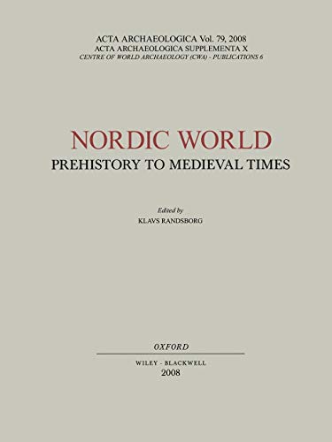 Imagen de archivo de Nordic World Prehistory to Medieval Times, Acta Ar a la venta por N. Fagin Books