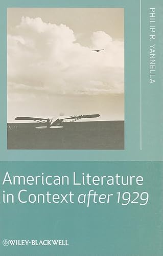 Imagen de archivo de American Literature in Context After 1929 a la venta por Blackwell's