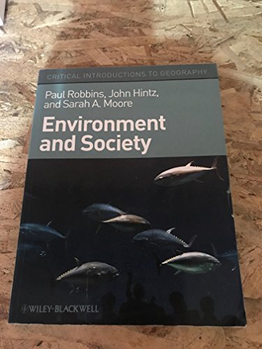 Beispielbild für Environment and Society: A Critical Introduction zum Verkauf von SecondSale