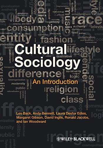 Imagen de archivo de Cultural Sociology: An Introduction a la venta por Midtown Scholar Bookstore