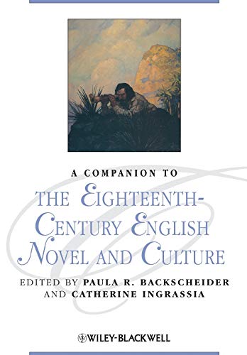 Stock image for A Companion to the Eighteenth-Century English Novel and Culture for sale by Blackwell's