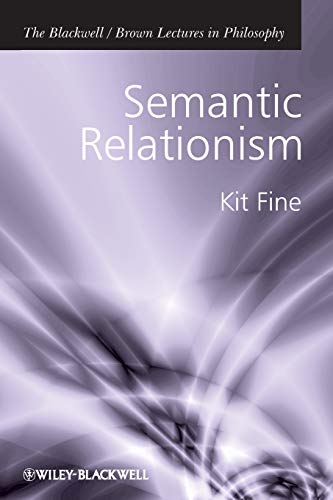 Beispielbild fr Semantic Relationism zum Verkauf von Blackwell's