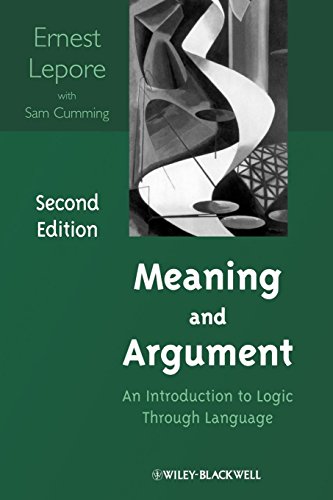 Beispielbild fr Meaning and Argument 2e: An Introduction to Logic Through Language zum Verkauf von WorldofBooks