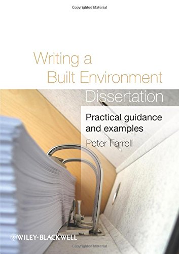 Stock image for Writing a Built Environment Dissertation for sale by Reuseabook