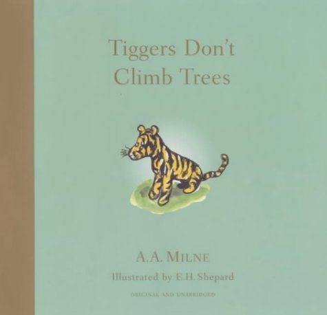 Imagen de archivo de Tiggers Don't Climb Trees (Winnie-the-Pooh Chapter Books) a la venta por WorldofBooks