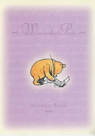 Stock image for Winnie-the-Pooh Address Book for sale by WorldofBooks