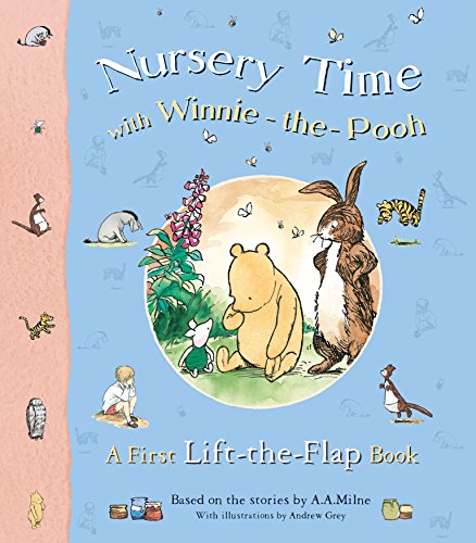 Imagen de archivo de Nursery Time with Winnie-the-Pooh: A First Lift-the-Flap Book a la venta por WorldofBooks