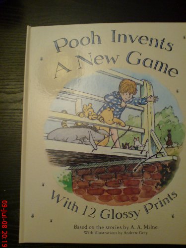 Stock image for Pooh Invents A New Game with 12 Glossy Prints [Hardcover] A.A Milne for sale by Re-Read Ltd