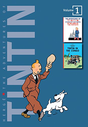 Stock image for The Adventures of Tintin, vol. 1 : Tintin in the Land of the Soviets / Tintin in the Congo for sale by Half Price Books Inc.